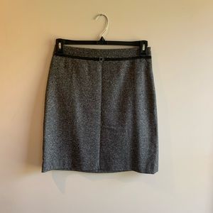 Wool Belted Skirt